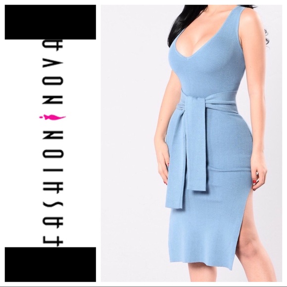 Fashion Nova Dresses & Skirts - 😇CAROLINA BLUE 👗 DRESS